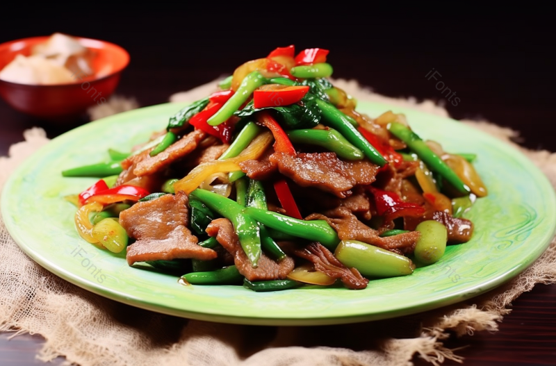 小炒肉烹饪美味的食品中国饮食文化健康生活方式,高清,摄影图,摄影图片,图片大全,摄影图免费下载